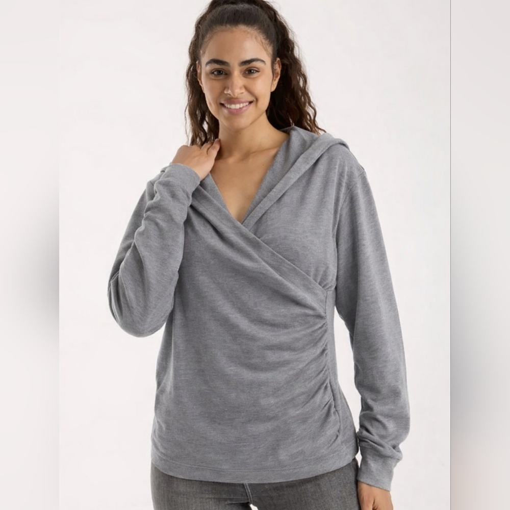 LUCY WRAP HOODIE